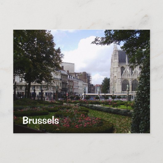 Brussel Briefkaart (Voorkant)