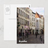 Brussel Briefkaart (Voorkant / Achterkant)