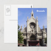 Brussel Briefkaart (Voorkant / Achterkant)