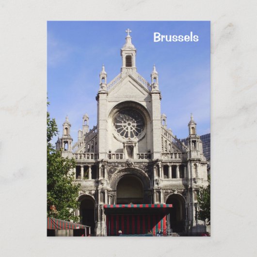 Brussel Briefkaart (Voorkant)