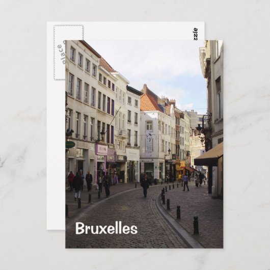 Brussel Briefkaart (Voorkant / Achterkant)