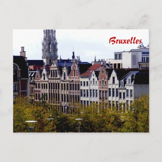 Brussel Briefkaart (Voorkant)