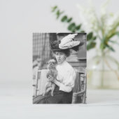 Brussel Griffon, begin jaren 1900 Briefkaart (Staand voorkant)