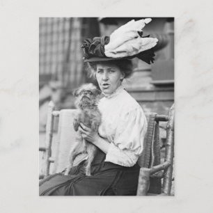 Brussel Griffon, begin jaren 1900 Briefkaart