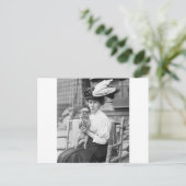 Brussel Griffon, begin jaren 1900 Briefkaart (Staand voorkant)