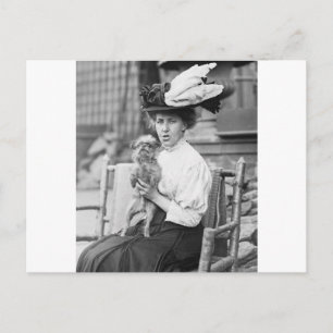 Brussel Griffon, begin jaren 1900 Briefkaart