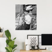 Brussel Griffon, begin jaren 1900 Poster (Thuiskantoor)