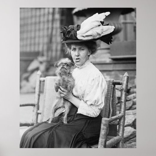 Brussel Griffon, begin jaren 1900 Poster (Voorkant)