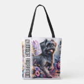 Brussel Griffon Draagtas (Achterkant)