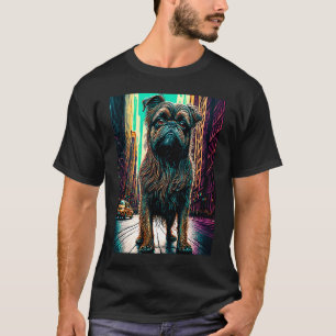 Brussel Griffon in Big Apple 2 T-shirt