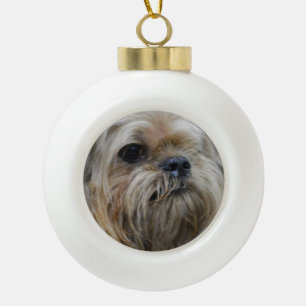 Brussel Griffon Keramische Bal Ornament