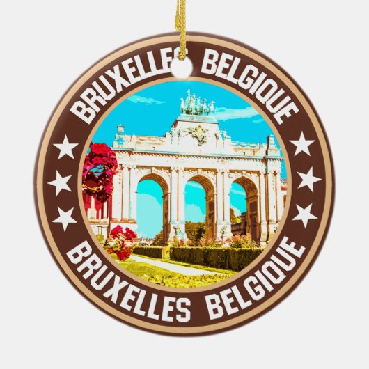 Brussel Keramisch Ornament (Achterkant)