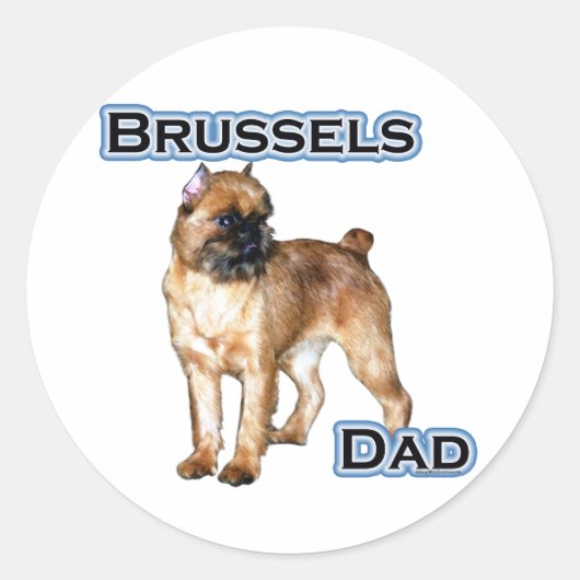 Brussel Pap 4 - Sticker (Voorkant)