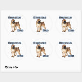Brussel Pap 4 - Sticker (Vel)