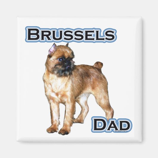 Brussel Papa 4 - Magneet (Voorkant)