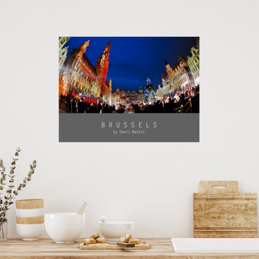 Brussel Poster (Keuken)