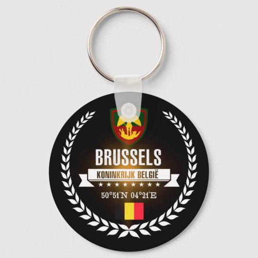 Brussel Sleutelhanger (Voorkant)