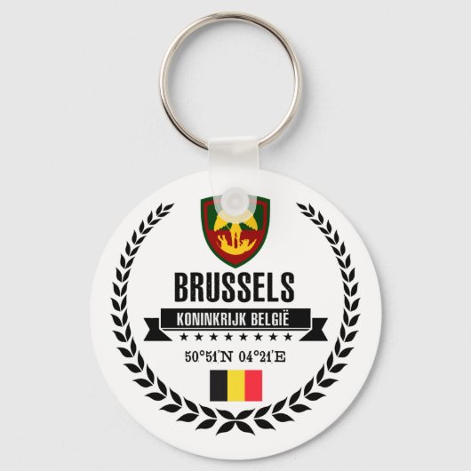 Brussel Sleutelhanger (Voorkant)