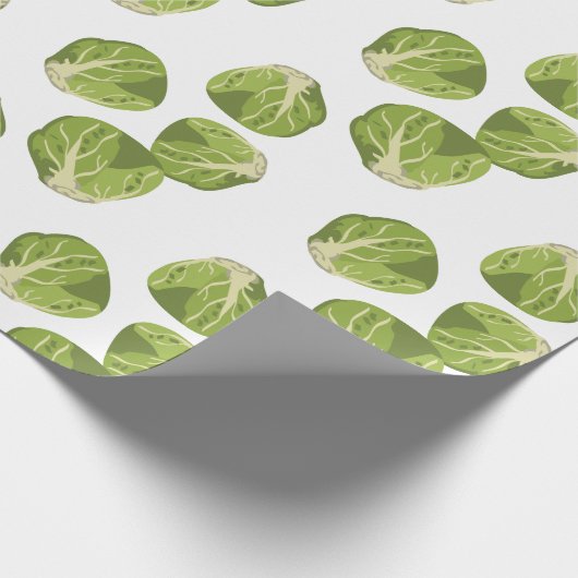 Brussel Sprouts Cadeaupapier (Hoek)