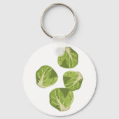 Brussel Sprouts Sleutelhanger (Voorkant)