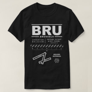 Brussels Airport BRU T-shirt