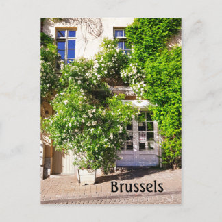 Brussels België straatfoto Briefkaart