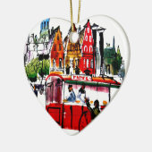 Brussels City Keramisch Ornament (Links)