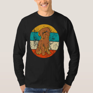 Brussels Griffon Belgium Dwarf Griffons Dogs Vinta T-shirt