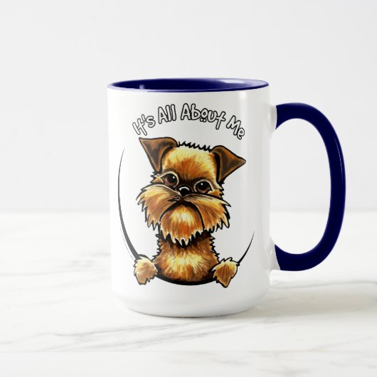Brussels Griffon heeft alles over mij Mok (Rechts)