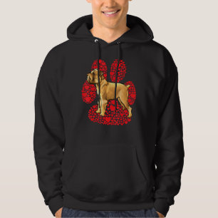 Brussels Griffon Valentijnsdag Hond Liefde Poot Hoodie