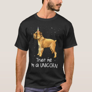 Brussels Griffon Vertrouw Me Ik Ben Een Eenhoorn H T-shirt