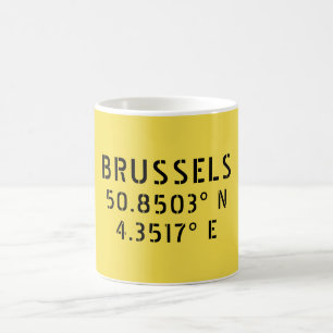 Brussels Latitude Longitude Koffiemok