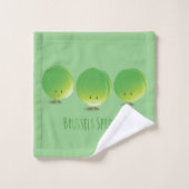 Brussels Sprouts | Dataset Bad Handdoek (Wasdoekje)