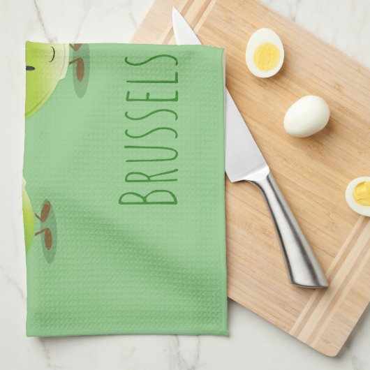 Brussels Sprouts | Keukenhanddoek (Quarter Fold)