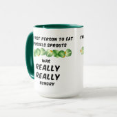 Brussels Sprouts Mok (Voorkant links)