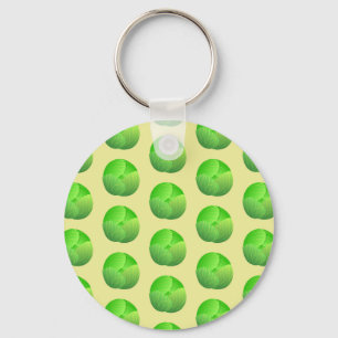 Brussels Sprouts Vegetable Lover Vegetarian Food Sleutelhanger
