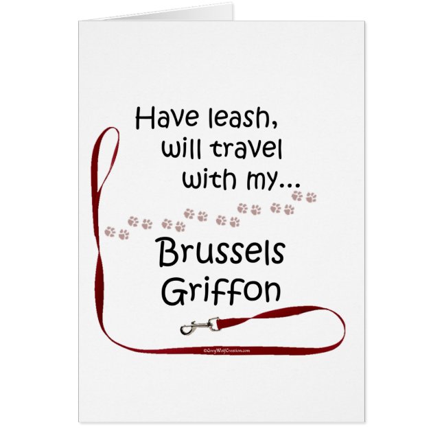 Brussels Travel Leash (Devant)