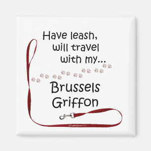 Brussels Travel Leash - Magnet