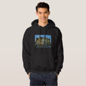 Brussels Uitzicht van serie Bezoek... Hoodie (Voorkant volledig)