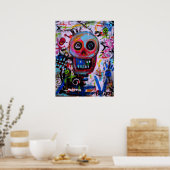 BRUT SKULL POSTER (Keuken)