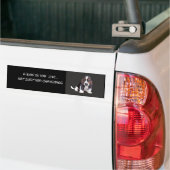 brutaal bumpersticker (Op Truck)