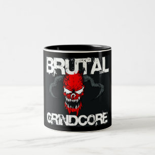 Brutal Grindcore Tweekleurige Koffiemok