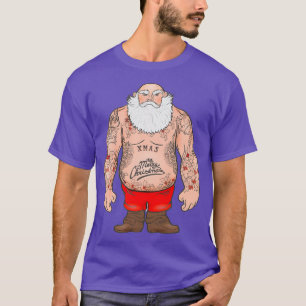 Brutal Santa Claus Bodybuilder T-shirt