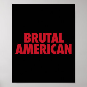 Brutale Amerikaanse Grappige Politieke Citaten Tru Poster