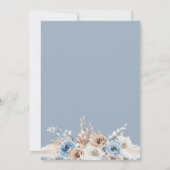 brutale bruinkoolbriddebruggingsuitnodiging kaart (Achterkant)