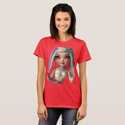 Brutale CHIBI POP T-shirt (Voorkant volledig)