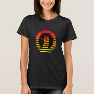 Brutale Kat Beste Kat Moeder Chonk Zonsondergang H T-shirt