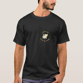 Brutale Kat Houding u2013 Ik Haat Je & Blijf Weg D T-shirt