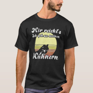Brutale Kip Zonneondergang Ga Naar Mijn Kippen Boe T-shirt