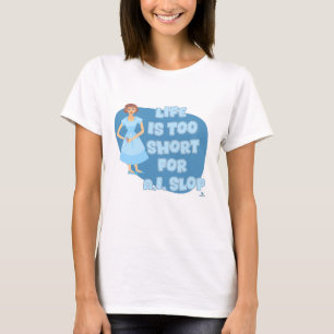 Brutale Leven Is Te Kort Anti Slop Motto T-shirt